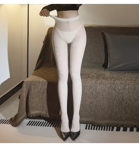FEE ET MOI - Floral Vine Stockings (White)